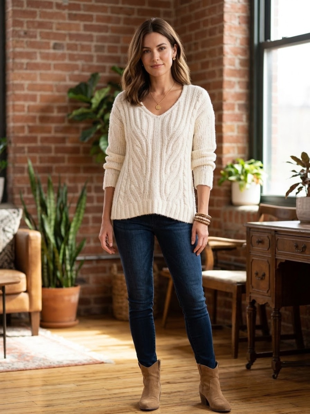 Women’s Cupcake Clothing Cable Knit Sweater